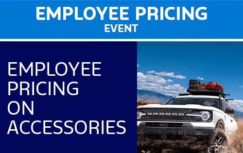 Employee Pricing on Accessories