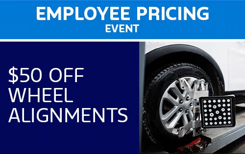 $50.00 Off Wheel Alignments