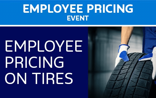 Employee Pricing on Tires