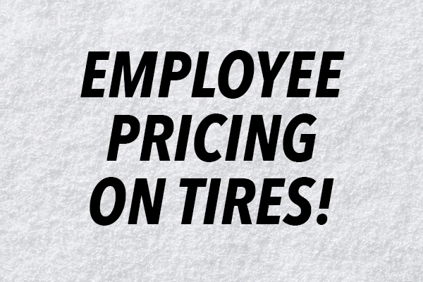 Winter Headquarters &#8211; Employee Pricing on Tires