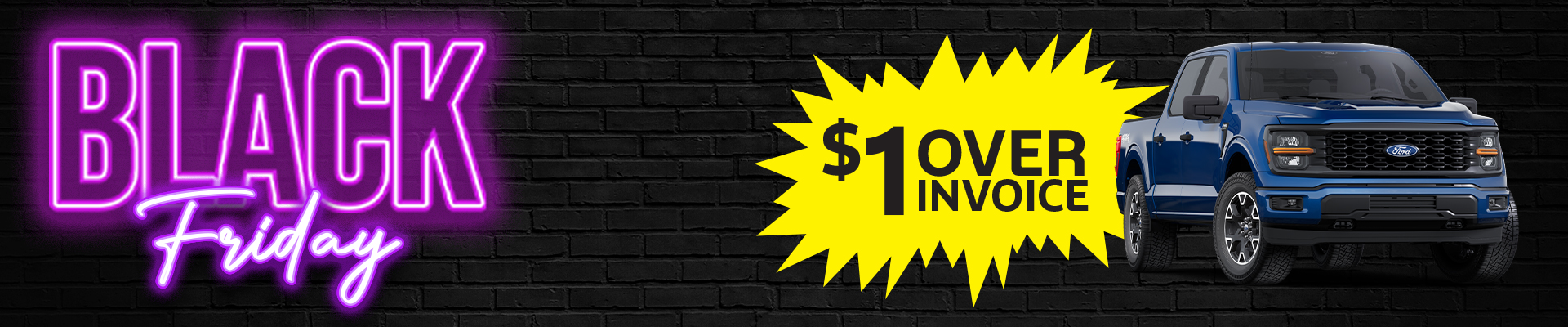 Neon Black Friday promo: savings up to $20,000, 120% trade value, no payments for 90 days, 15% off accessories.